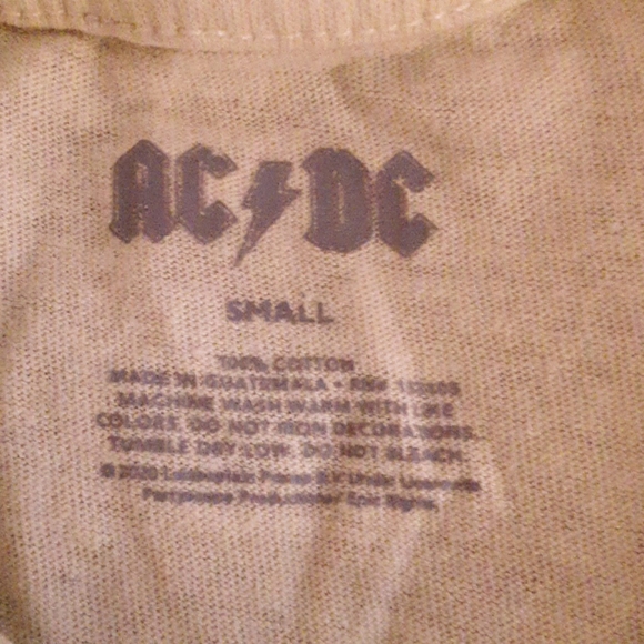 A/C D/C TEE SS SMALL - Picture 2 of 2